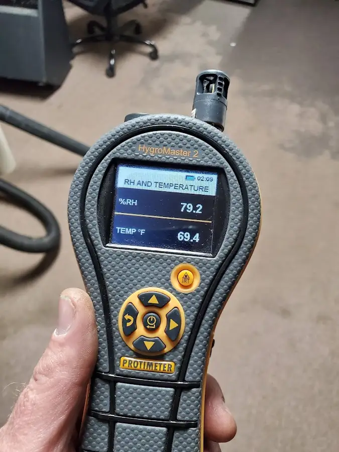 Moisture meter humidity assessment for Fire & Smoke Damage Restoration in Northlake